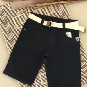 Bermuda Masculina Com Cinto - Infantil