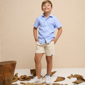 Camisa Social Manga Curta Masculina