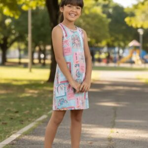Vestido Infantil Estampado