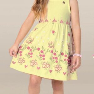 Vestido Infantil Alça
